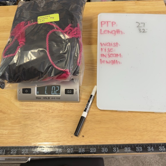 Eshakti Wayward Fancies Women Boho Top 2X Black Pink Embroidered Tie Front Weste - Picture 11 of 11